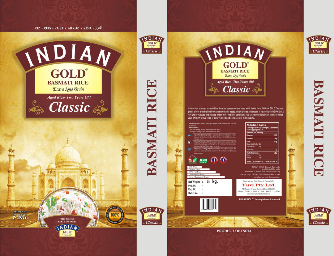 INDIAN GOLD Rice – Yuvi Foods