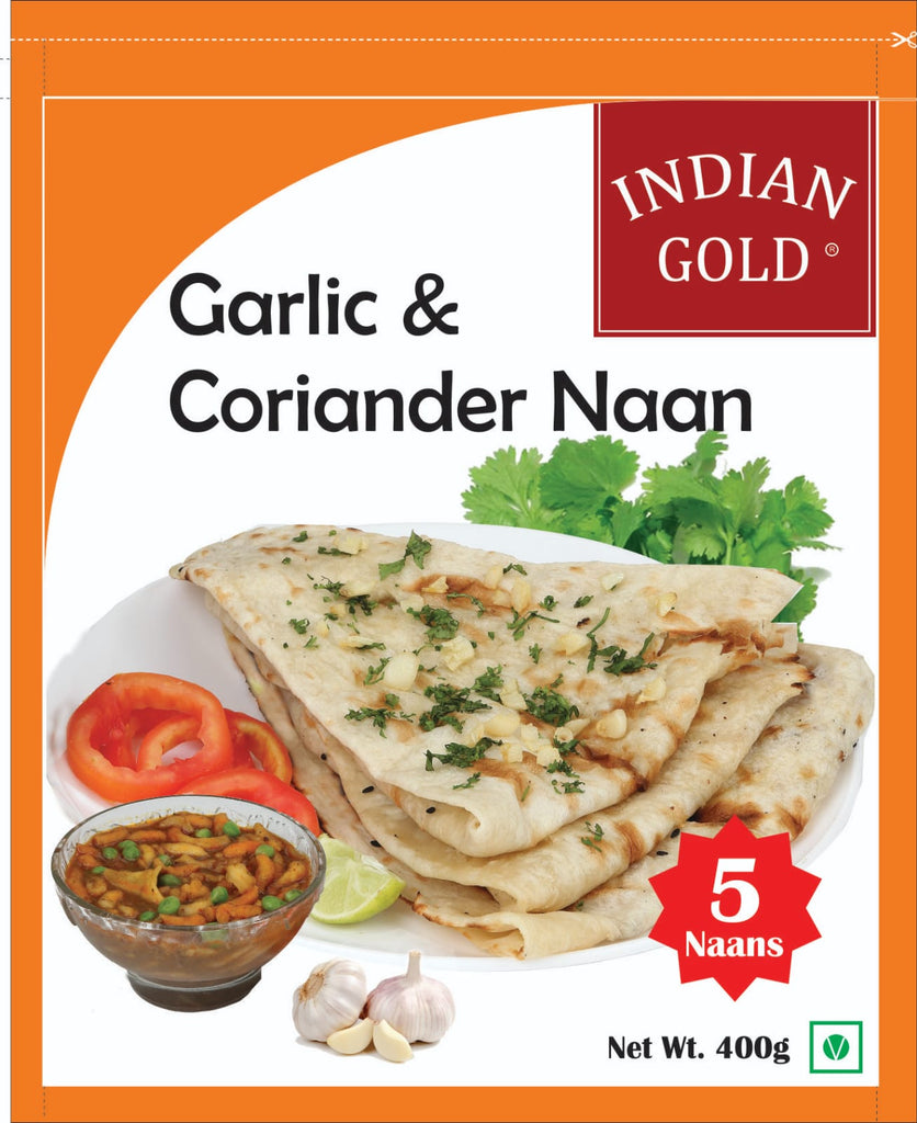 Cook Garlic & Coriander Naan Serves 2 | Bakers & Larners Of Holt